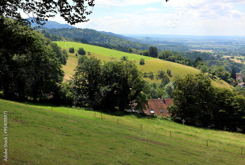 Sommerlandschaft im Hexental bei Freiburg photo