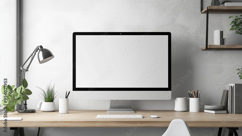 Computer mockup