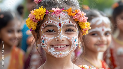 Prosperity ritual: Labh Pancham, celebrating the auspicious day with prayers and rituals, blessings for success and good fortune, formal resumption of business activities after Diwali photo