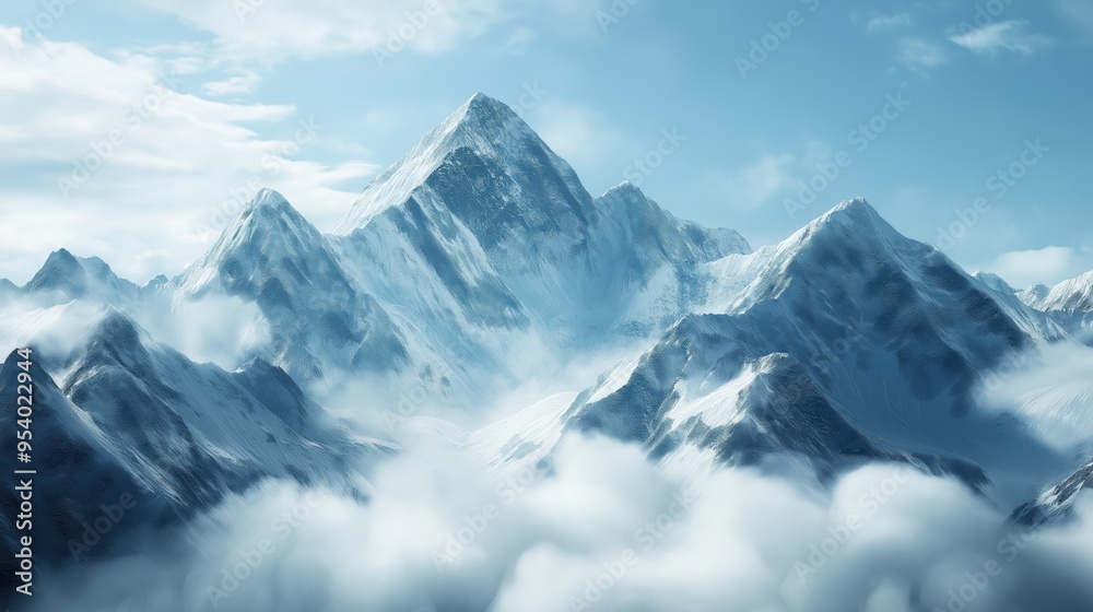 Obraz premium Mountains. Mountains stock photo