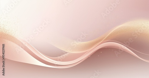 A soft, flowing abstract design in gentle pink tones, ideal for backgrounds or digital art projects.