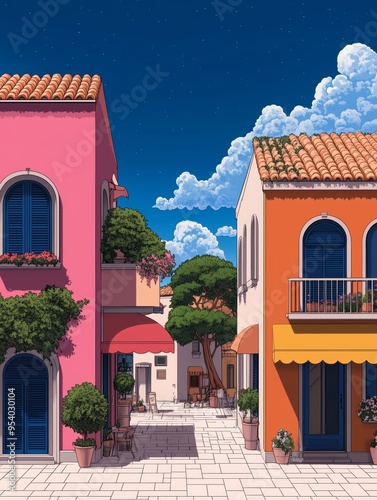 houses in the region sea