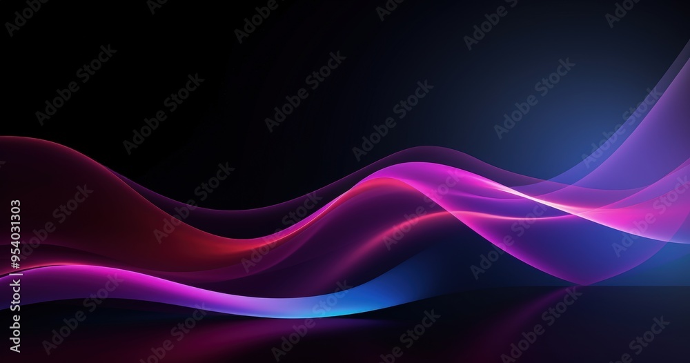 A vibrant abstract background featuring flowing waves of color in shades of pink, purple, and blue, ideal for digital design. A vibrant abstract background featuring flowing waves of color in shades of pink, purple, and blue, ideal for digital design.