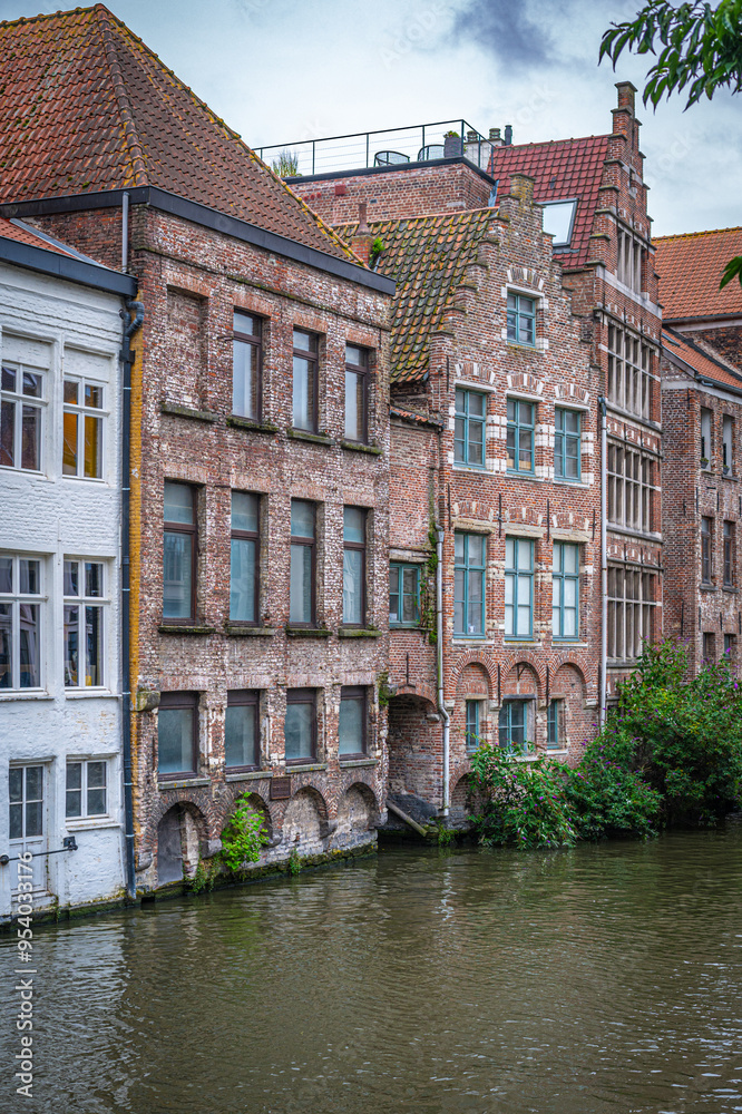 Fototapeta premium Summer day in Ghent, Belgium