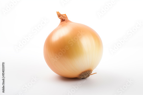 Wallpaper Mural Fresh onion bulb isolated on white background Torontodigital.ca