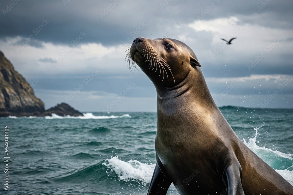 Naklejka premium Sea Lion