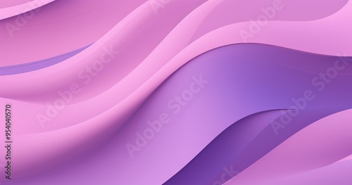 A smooth and flowing abstract design featuring shades of pink and purple, ideal for backgrounds or digital art.