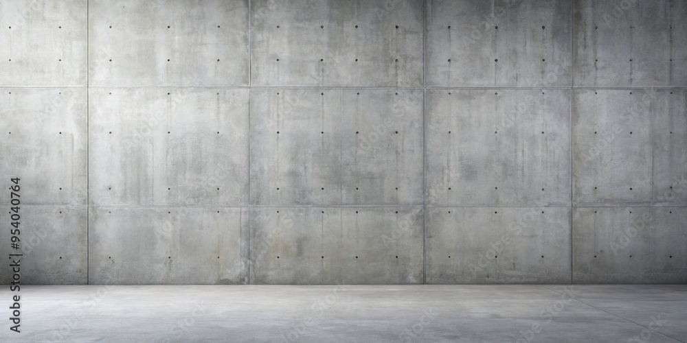 Minimalist concrete wall with soft lighting. Minimalist concrete wall with soft lighting.