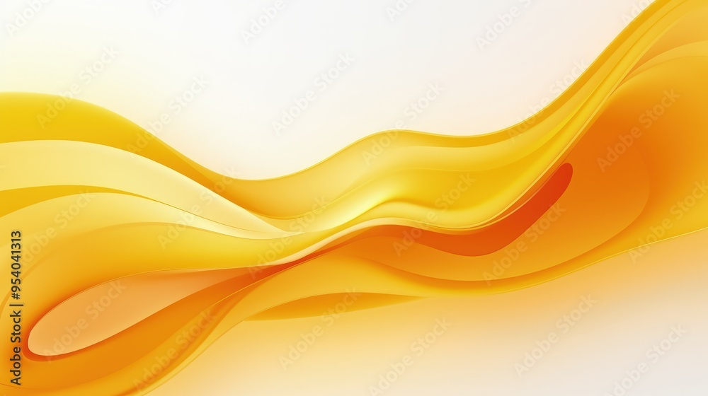 A smooth, flowing abstract design featuring vibrant shades of yellow, creating a sense of warmth and energy. A smooth, flowing abstract design featuring vibrant shades of yellow, creating a sense of warmth and energy.