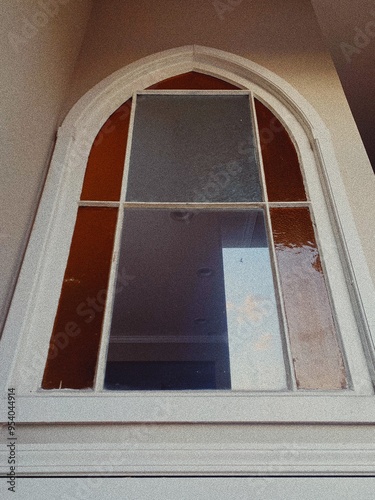 Window, edgey stained glass photo