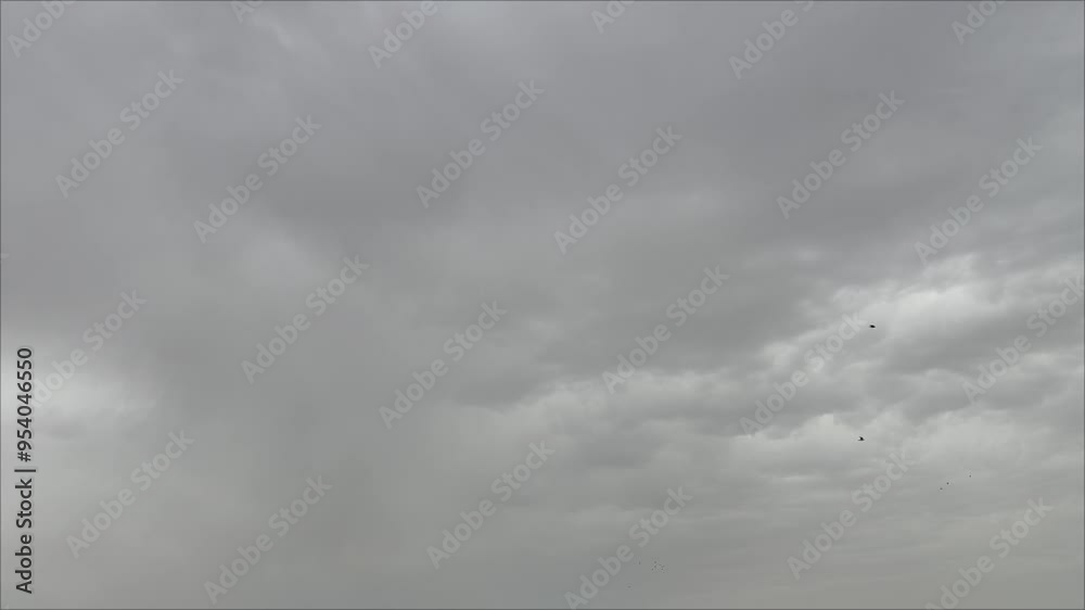 Cloudy sky, almost gloomy Cloudy sky, almost gloomy