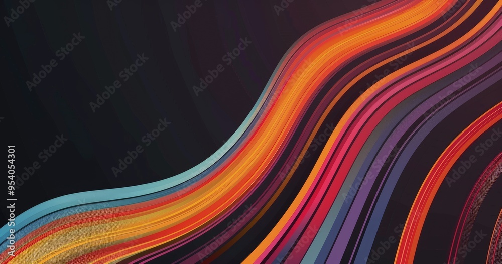 A vibrant abstract design featuring flowing lines in warm colors, creating a dynamic and energetic visual effect. A vibrant abstract design featuring flowing lines in warm colors, creating a dynamic and energetic visual effect.