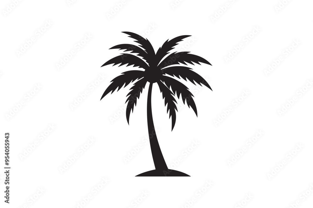 Coconut Palm tree silhouette vector illustration, Coconut tree silhouette, coconut tree silhouette png Coconut Palm tree silhouette vector illustration, Coconut tree silhouette, coconut tree silhouette png