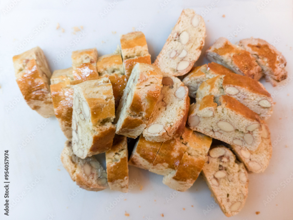 Homemade almond croquets of Provence Homemade almond croquets of Provence