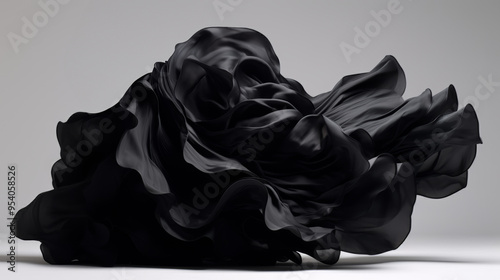 Elegant Flowing Fabric Digital Overlays for Maternity Photography | Multi-Color Collection | Flying Fabric Gowns | Studio Overlays	