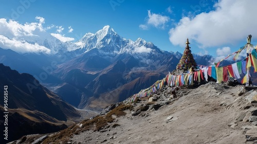 Nepal's Thorong La photo