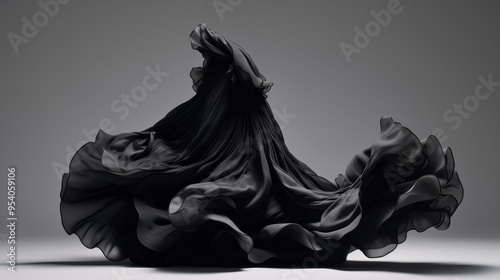 Elegant Flowing Fabric Digital Overlays for Maternity Photography | Multi-Color Collection | Flying Fabric Gowns | Studio Overlays	