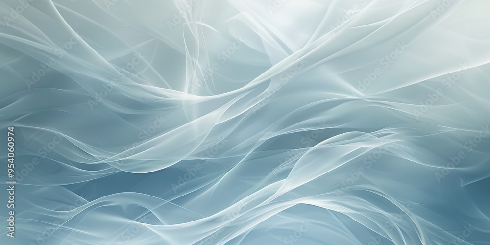 Soft mint green waves with delicate transitions, creating a soothing and refreshing visual effect.