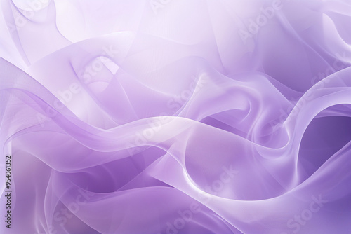 Delicate purple waves with a smooth flow, creating a serene and calming visual effect.