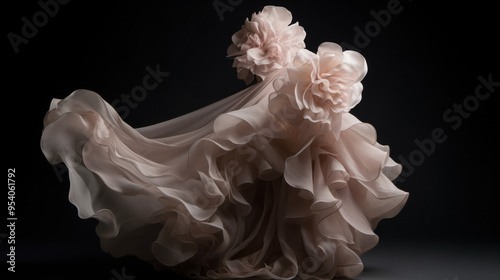 Elegant Flowing Fabric Digital Overlays for Maternity Photography | Multi-Color Collection | Flying Fabric Gowns | Studio Overlays