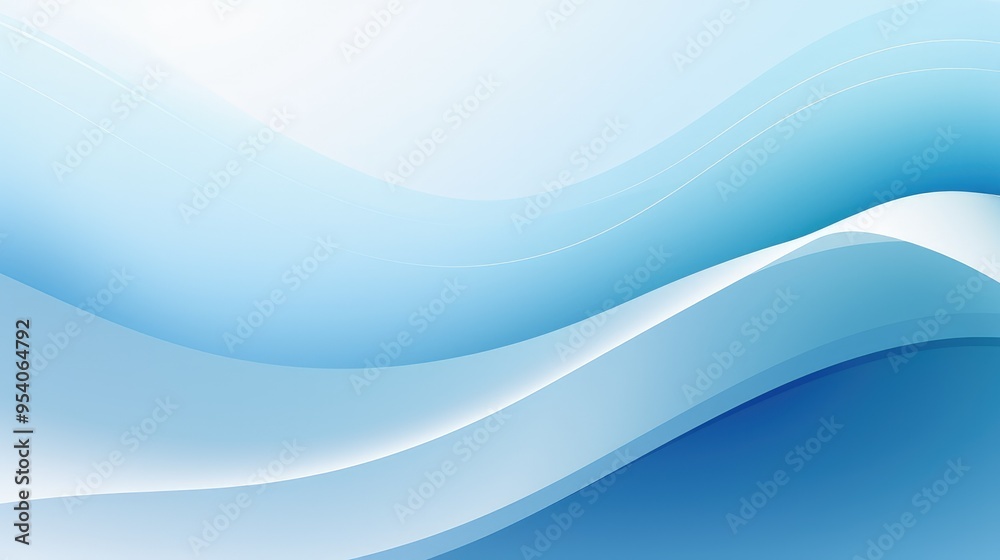 A serene abstract design featuring gentle waves in varying shades of blue, creating a calming and modern visual effect. A serene abstract design featuring gentle waves in varying shades of blue, creating a calming and modern visual effect.