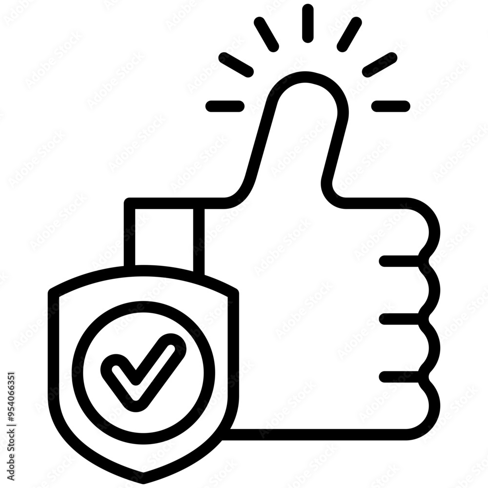 Obraz premium Dependable Icon