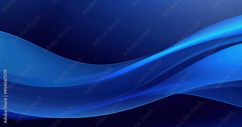 A smooth, flowing abstract design in shades of blue, ideal for backgrounds or digital projects. A smooth, flowing abstract design in shades of blue, ideal for backgrounds or digital projects.