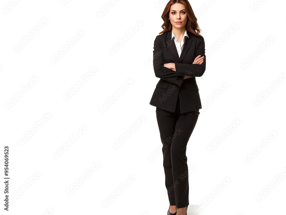 Business woman isolated on white background Business woman isolated on white background