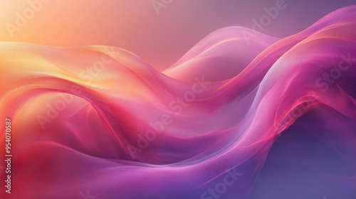 Wallpaper Mural A minimalistic, clean background with soft color gradients and subtle technological patterns, ideal for a modern presentation. Torontodigital.ca