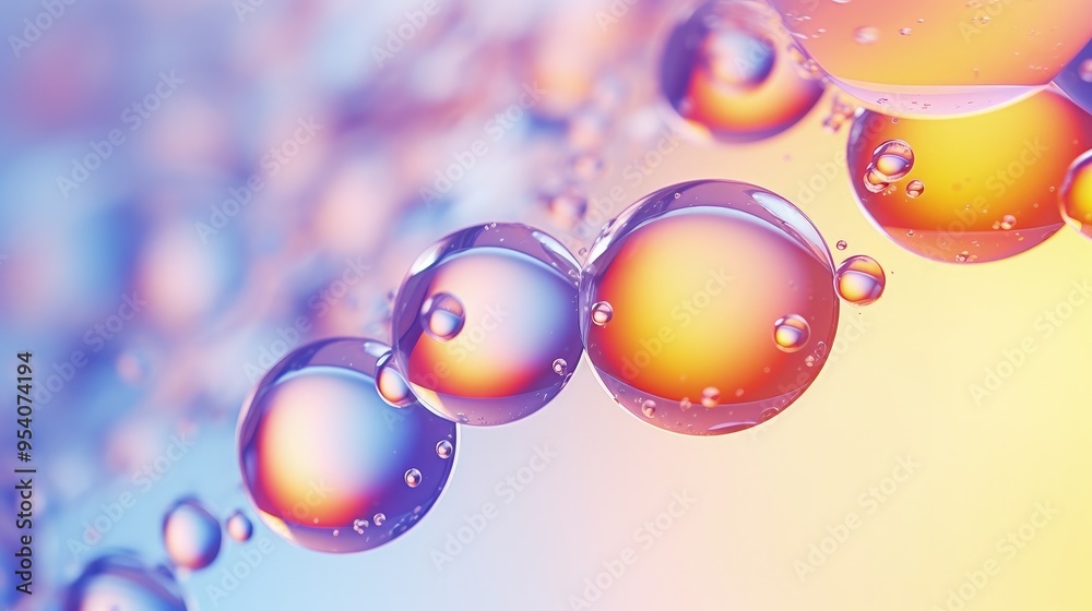 A close-up of colorful water droplets on a surface, showcasing vibrant hues and a dreamy aesthetic. A close-up of colorful water droplets on a surface, showcasing vibrant hues and a dreamy aesthetic.