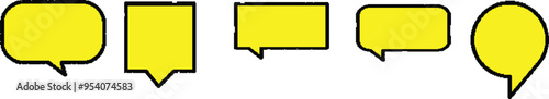 8bit retro game pixel speech bubble balloon with quotation marks, icon sticker memo keyword planner text box banner, flat.vector eps10