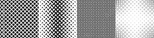 Black and white pattern collection