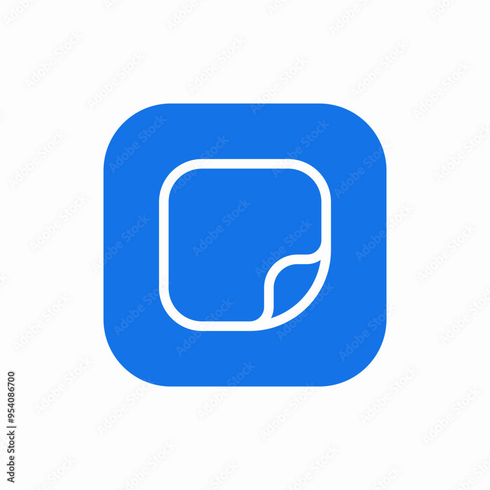 Fototapeta premium sticker note sticky paper icon