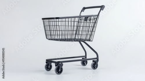 Full and empty shopping cart symbol shop and sale icon