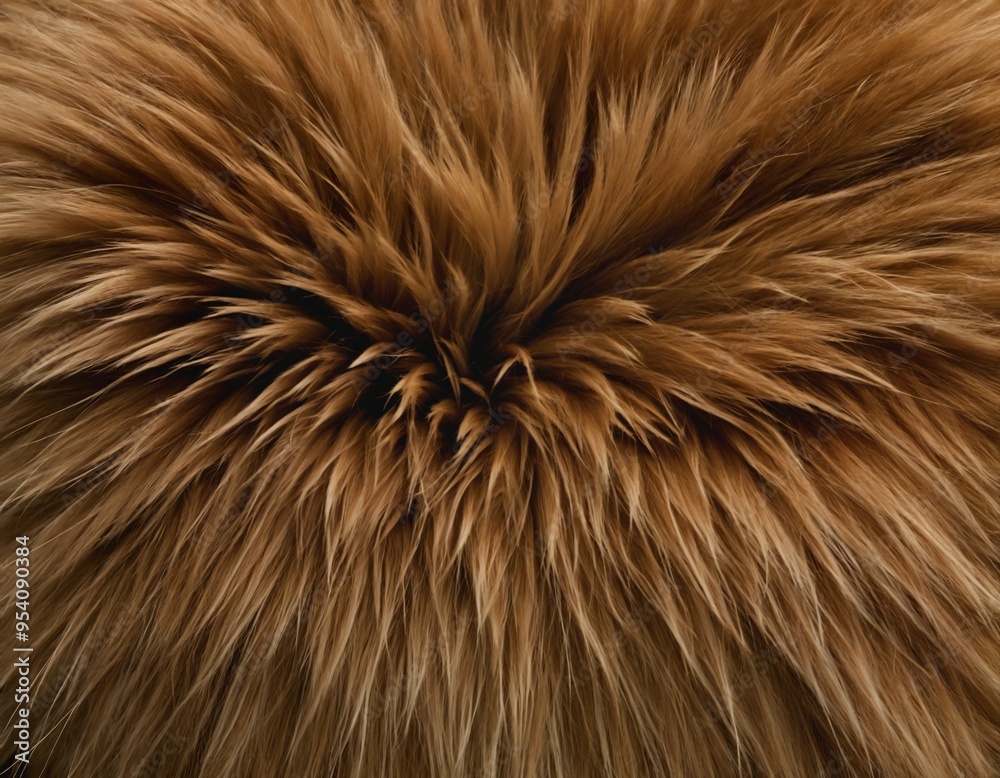 Fototapeta premium Brown Fur Texture