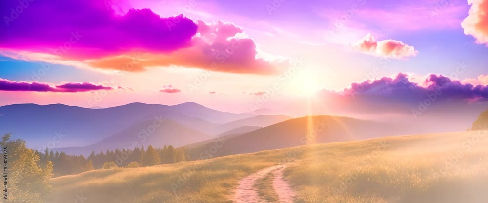 Beautiful landscape video Clouds and sunlight natural landscape at sunset Colorful sky cloud natural background Beautiful sky and clouds 4k animation Beautiful landscape video Clouds and sunlight natural landscape at sunset Colorful sky cloud natural background Beautiful sky and clouds 4k animation