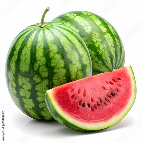 watermelon with slice