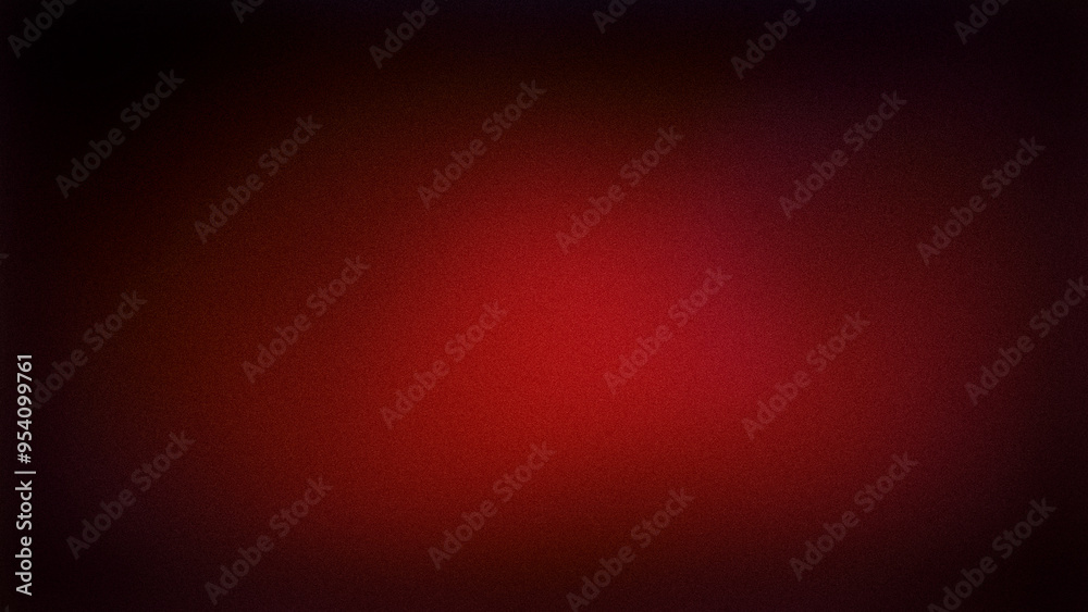Fototapeta premium Dark red gradient background with a subtle grainy texture, blending deep crimson and black tones. Ideal for moody designs, wallpapers, banners, and artistic backdrops