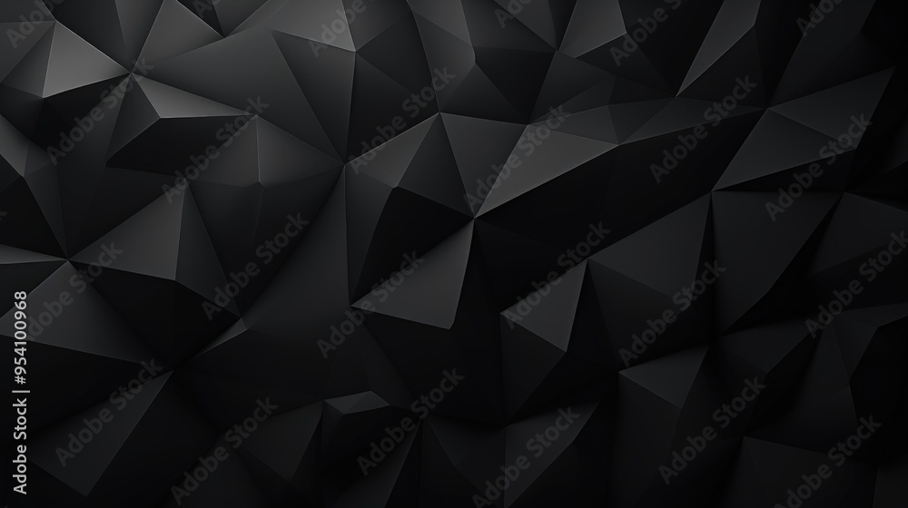 A textured black background featuring geometric triangular shapes. A textured black background featuring geometric triangular shapes.