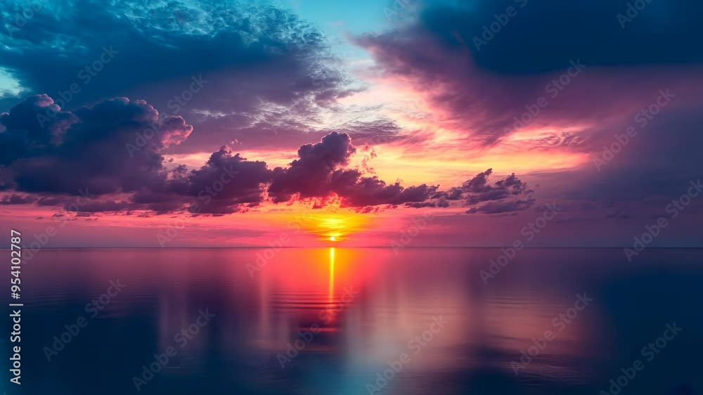 Sunset over the Ocean Sunset over the Ocean