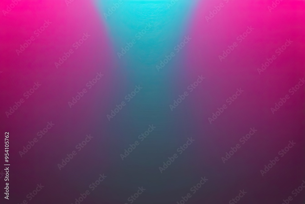 Obraz premium Electric Pink and Teal Neon Glow Gradient Digital Art Background