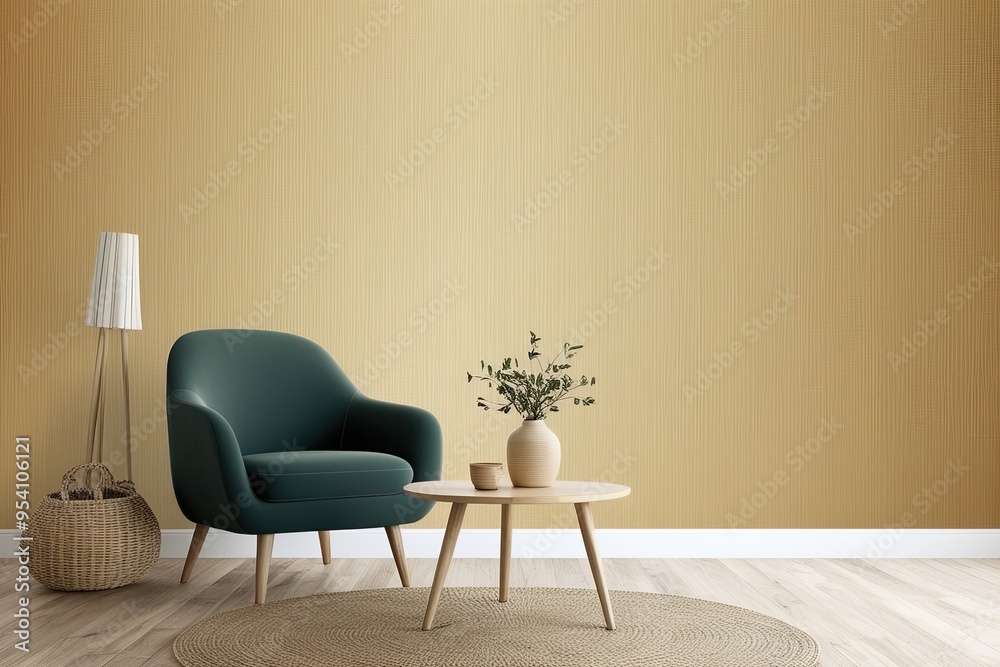 Warm Beige Gradient Wall Mural with Subtle Grainy Texture Background Warm Beige Gradient Wall Mural with Subtle Grainy Texture Background