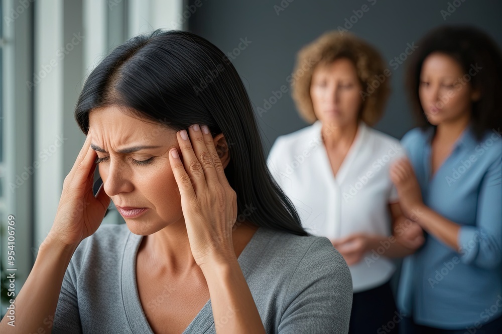 Women Coping with Migraine Pain and Emotional Stress Challenges Women Coping with Migraine Pain and Emotional Stress Challenges