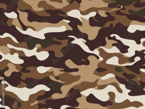 Brown camouflage texture