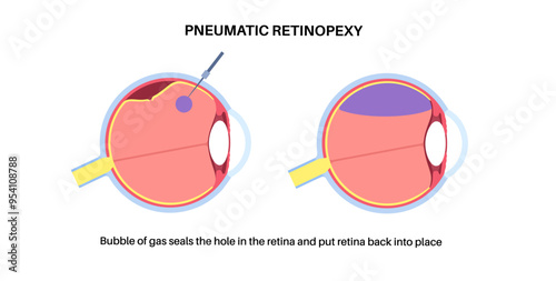 Pneumatic retinopexy poster