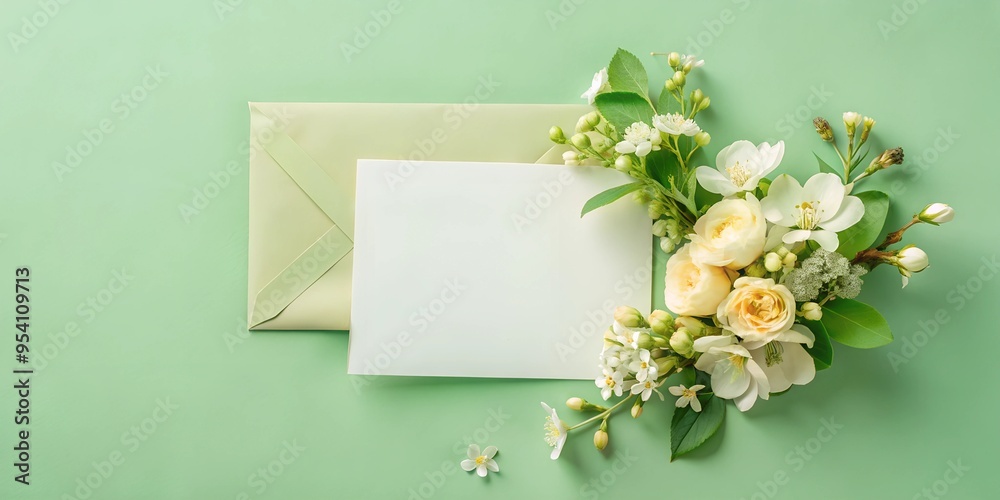 Elegant wedding invitation. Elegant wedding invitation.