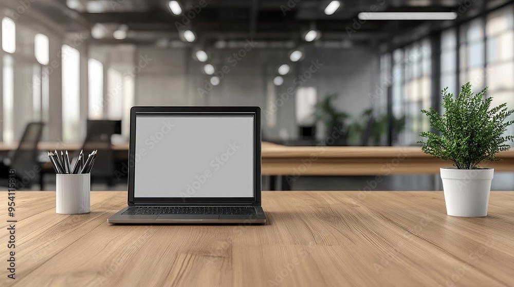 laptop on creative office desk with digital tablet, stationery, books and decorations laptop on creative office desk with digital tablet, stationery, books and decorations