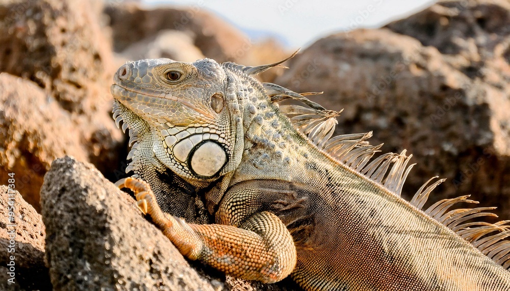 A look at the iguana in nature. A look at the iguana in nature.