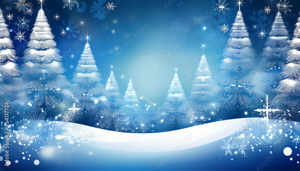 blue romatik christmas background, romantik landscape, winterwonderland blue romatik christmas background, romantik landscape, winterwonderland