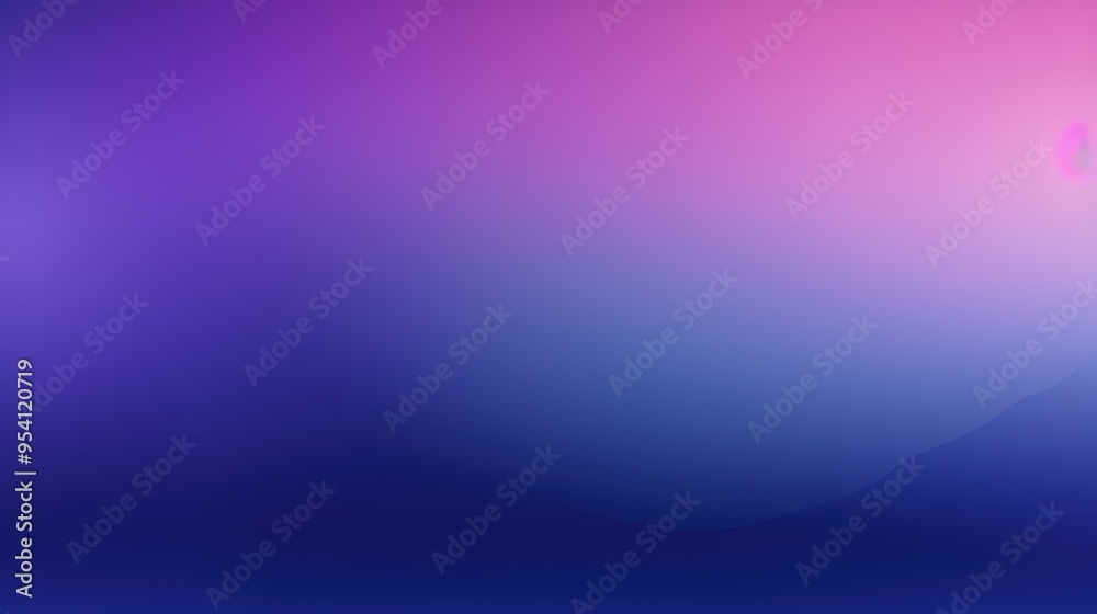 Fototapeta premium A smooth gradient background blending shades of purple and blue.